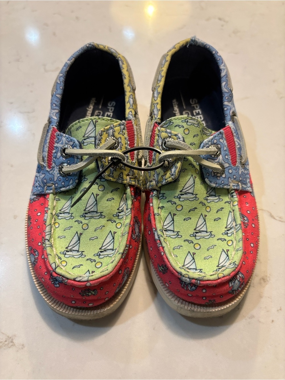 Sperry/Vineyard Vine Patchwork Boat Shoes